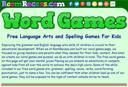 Words Room Recess